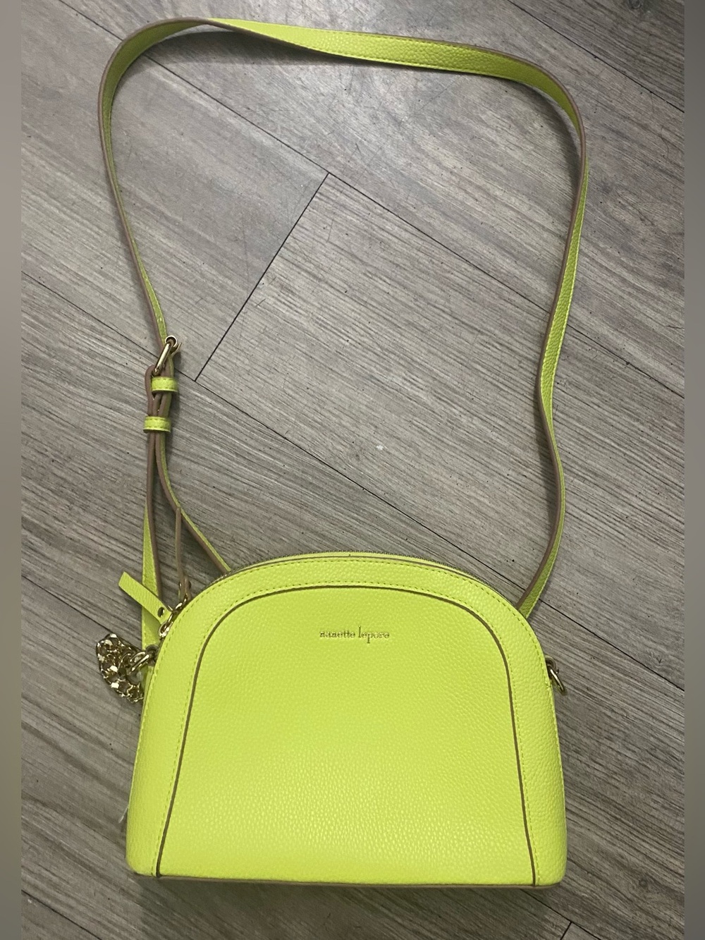Nanette Lepore Lime Crossbody Bag